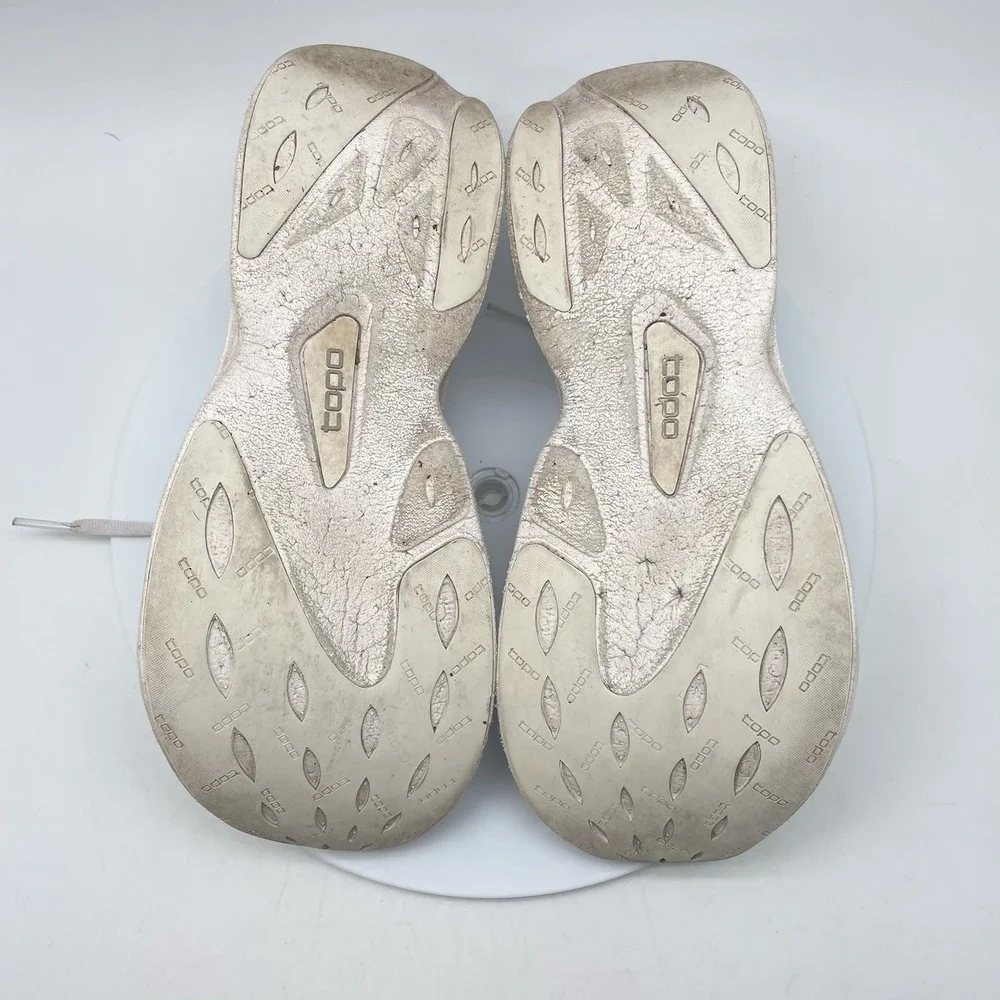 Topo Athletic‎ Sneakers Womens 8 Specter White Running Athletic Gym Shoes
